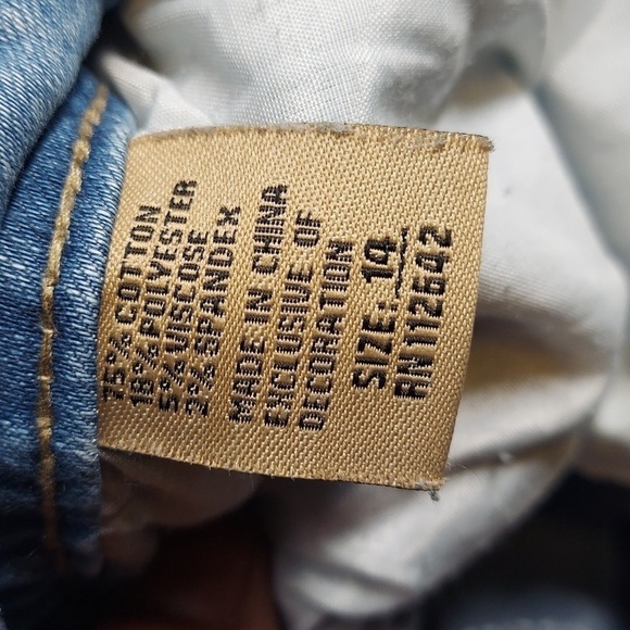 Tala Distressed Denim Jeans Size 14 - Picture 13 of 14
